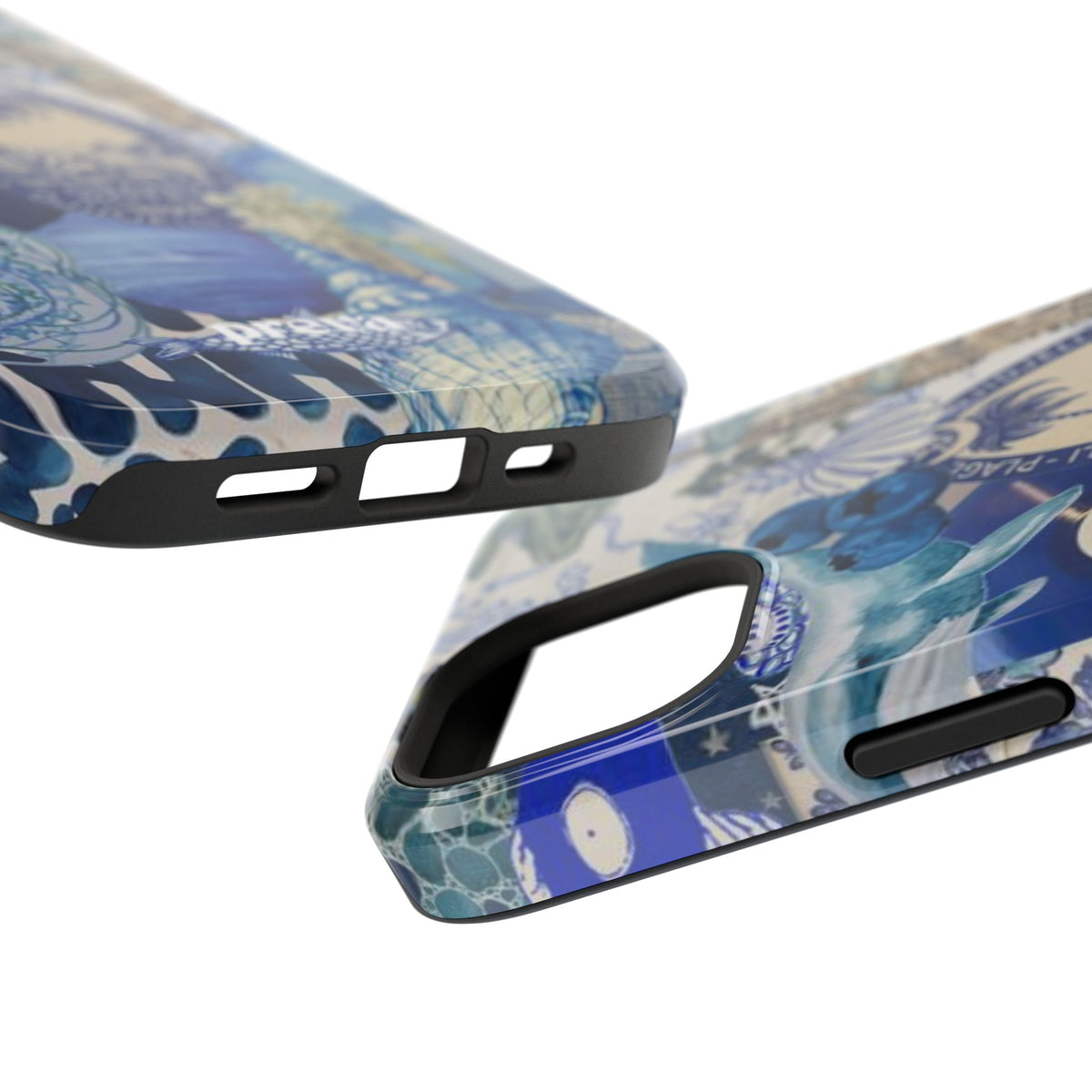 Blue Night Collage Phone Case