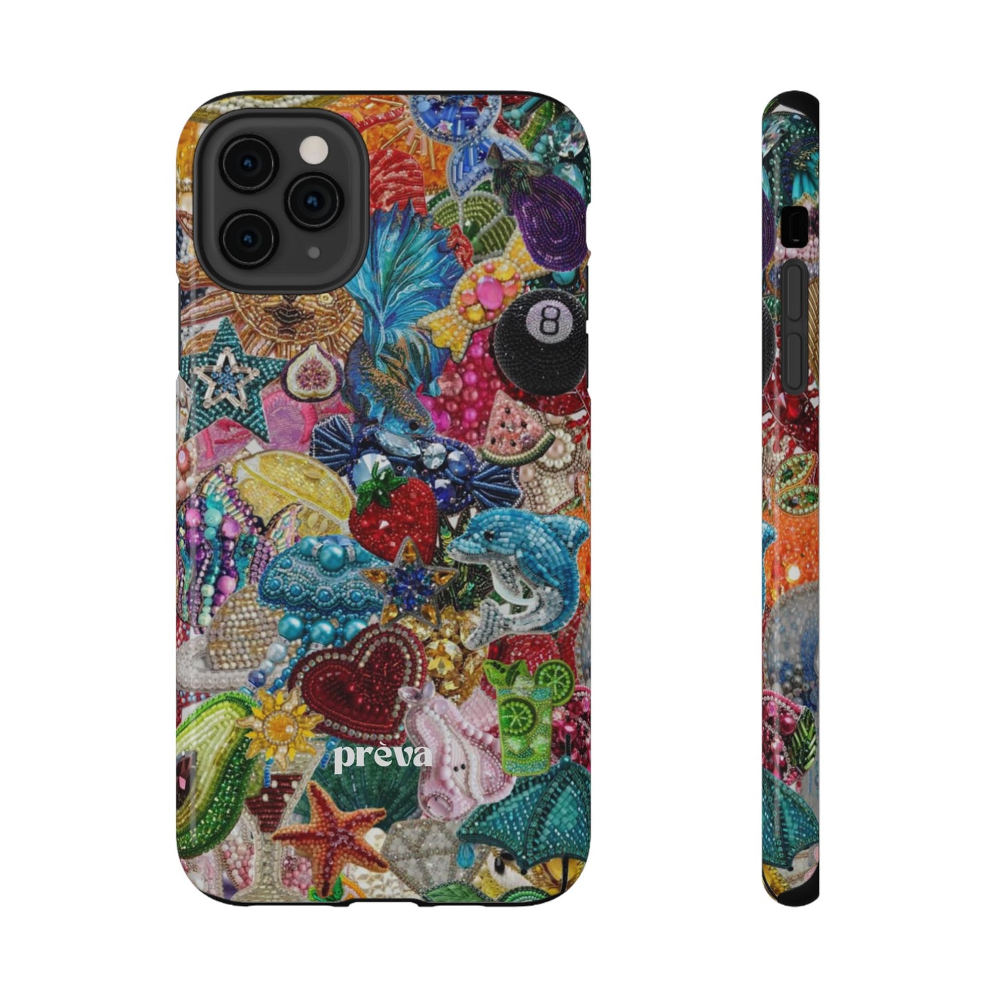 Colorful Rhinestone Phone Case