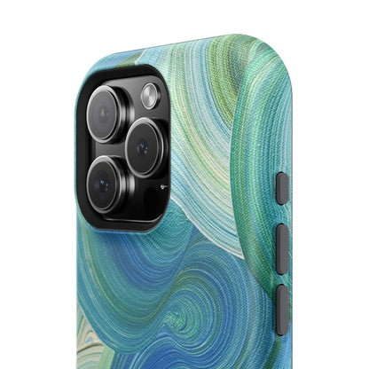 Swirling Ocean Impact-Resistant Phone Case