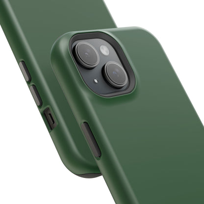 Impact-Resistant Phone Case — Forest Green Slim Armor