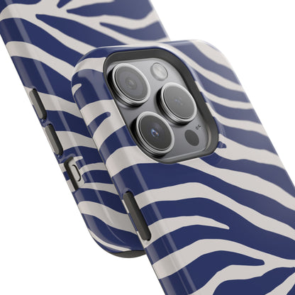 Blue Zebra Phone Case
