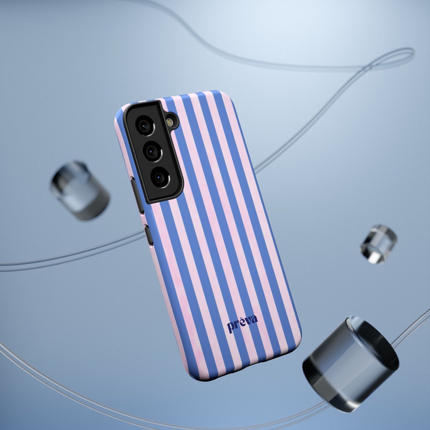 Striped Purple and Pink Phone Case