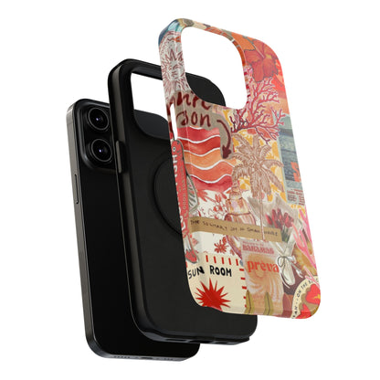 Vintage Floral Collage Phone Case