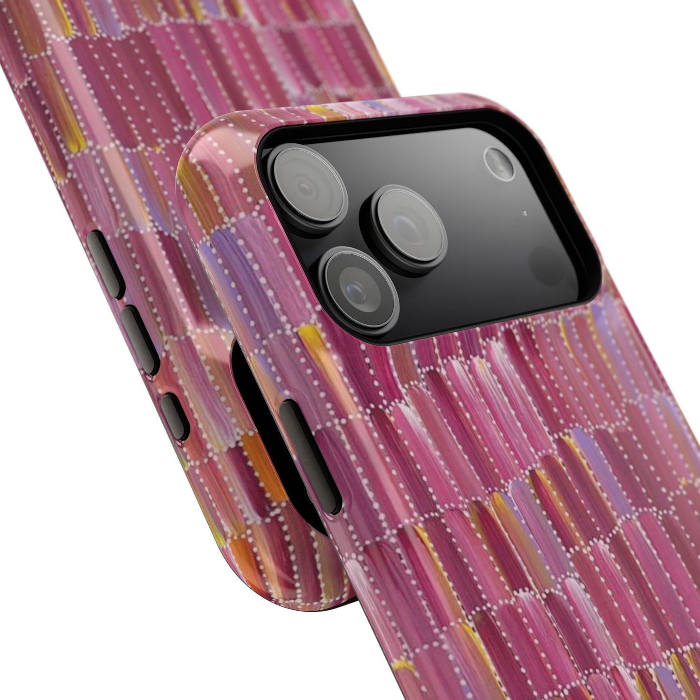 Pink Brushstroke Phone Case