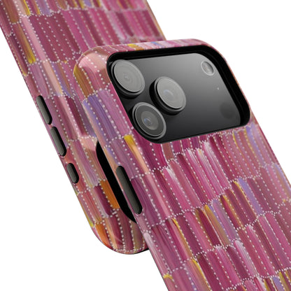 Pink Brushstroke Phone Case