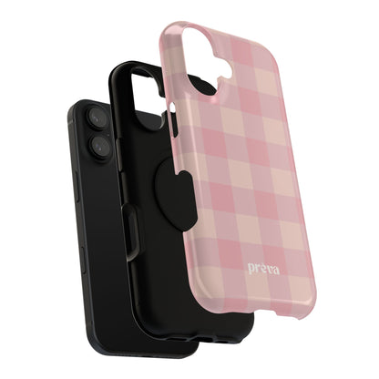Pink Plaid Phone Case