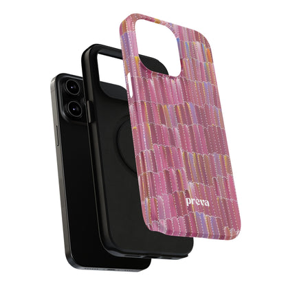 Pink Brushstroke Phone Case