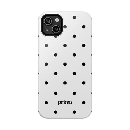 B&W polka dots Phone Case