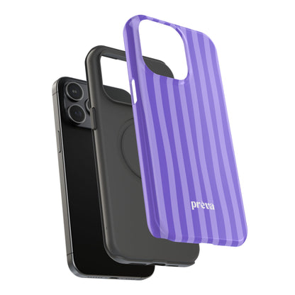 Lavender Stripes Phone Case
