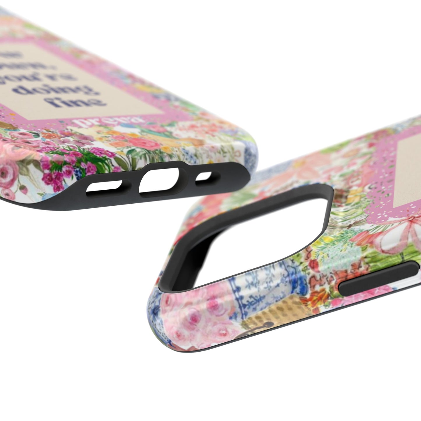 Slow Down Flowers x notsoken Phone Case
