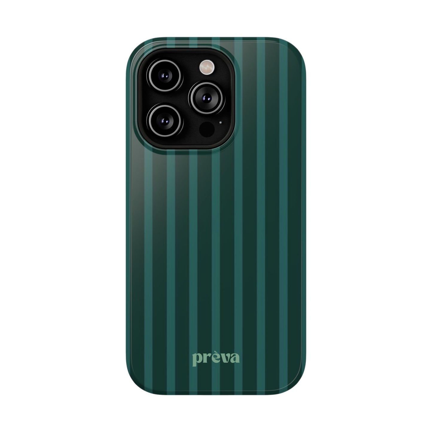 Striped Green Phone Case