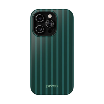 Striped Green Phone Case