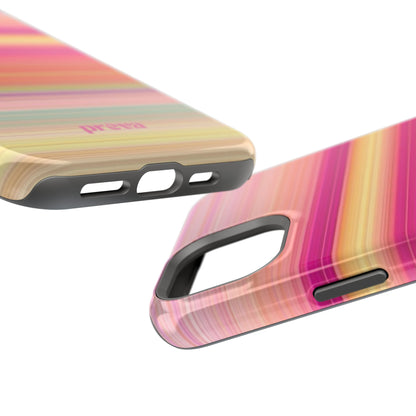 Pastel Stripe Rays Phone Case