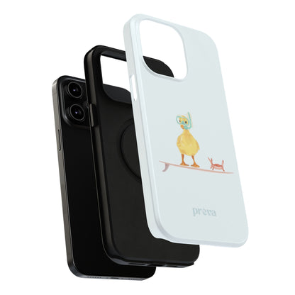 Scuba Duck Stripes Phone Case