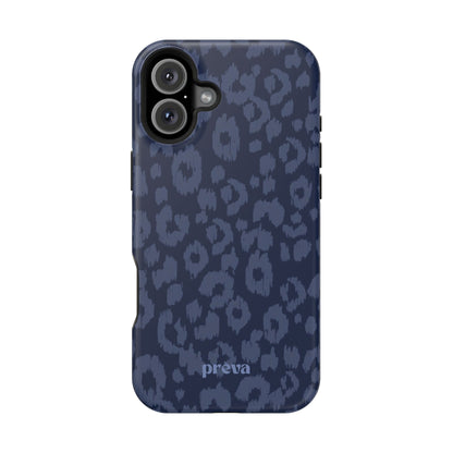 Navy Leopard  Phone Case