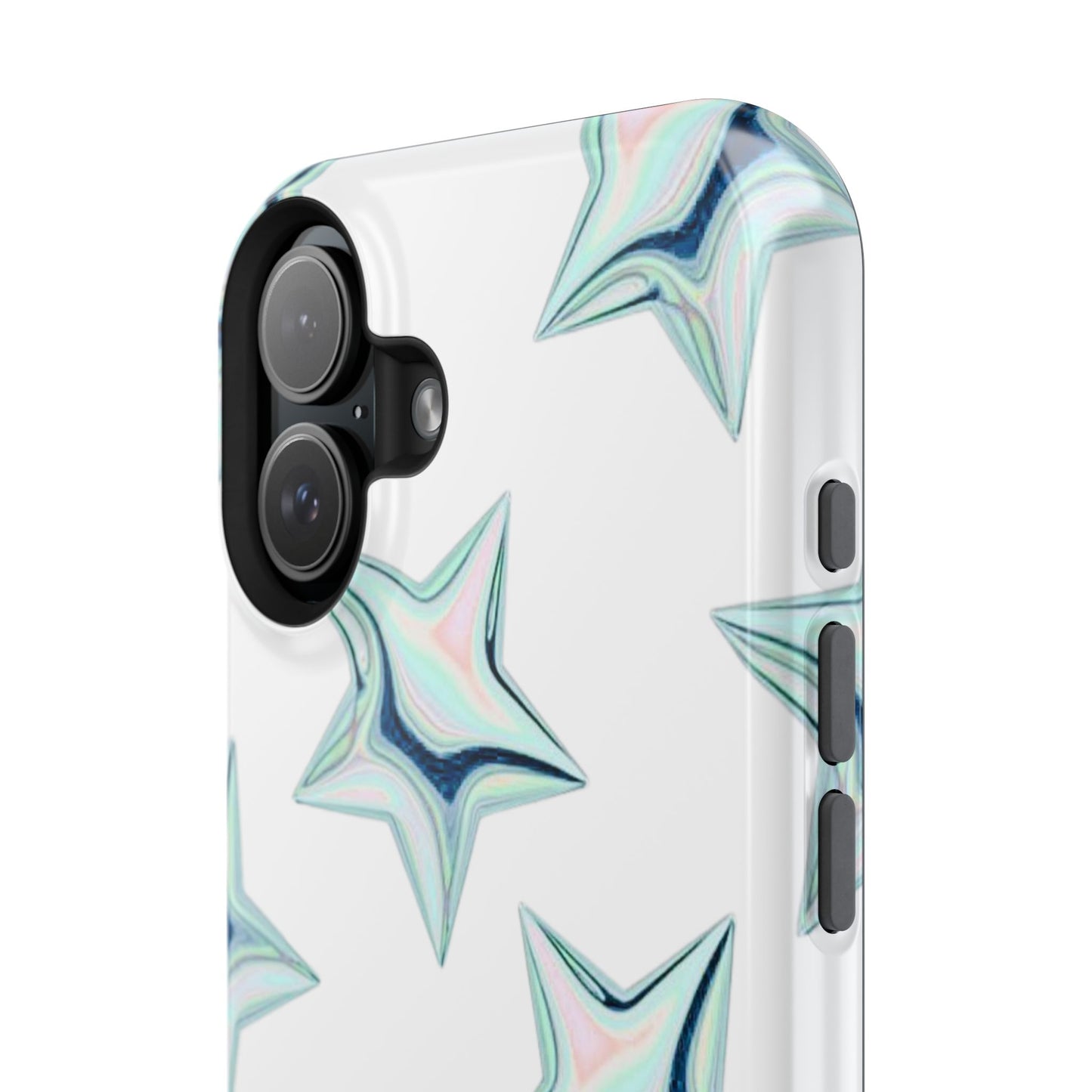 White Starburst Phone Case