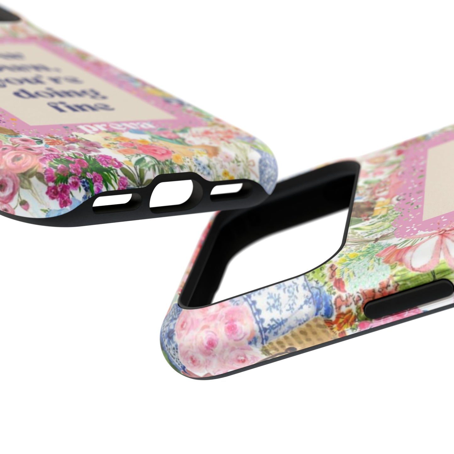 Slow Down Flowers x notsoken Phone Case