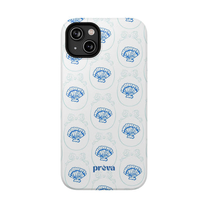 Fancy Teal Shell Phone Case