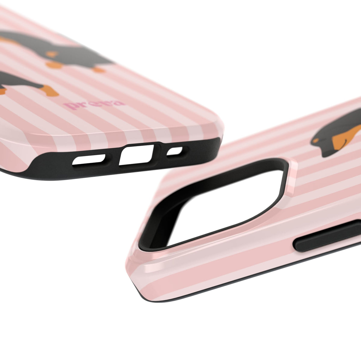 Dachshund Pink Stripes