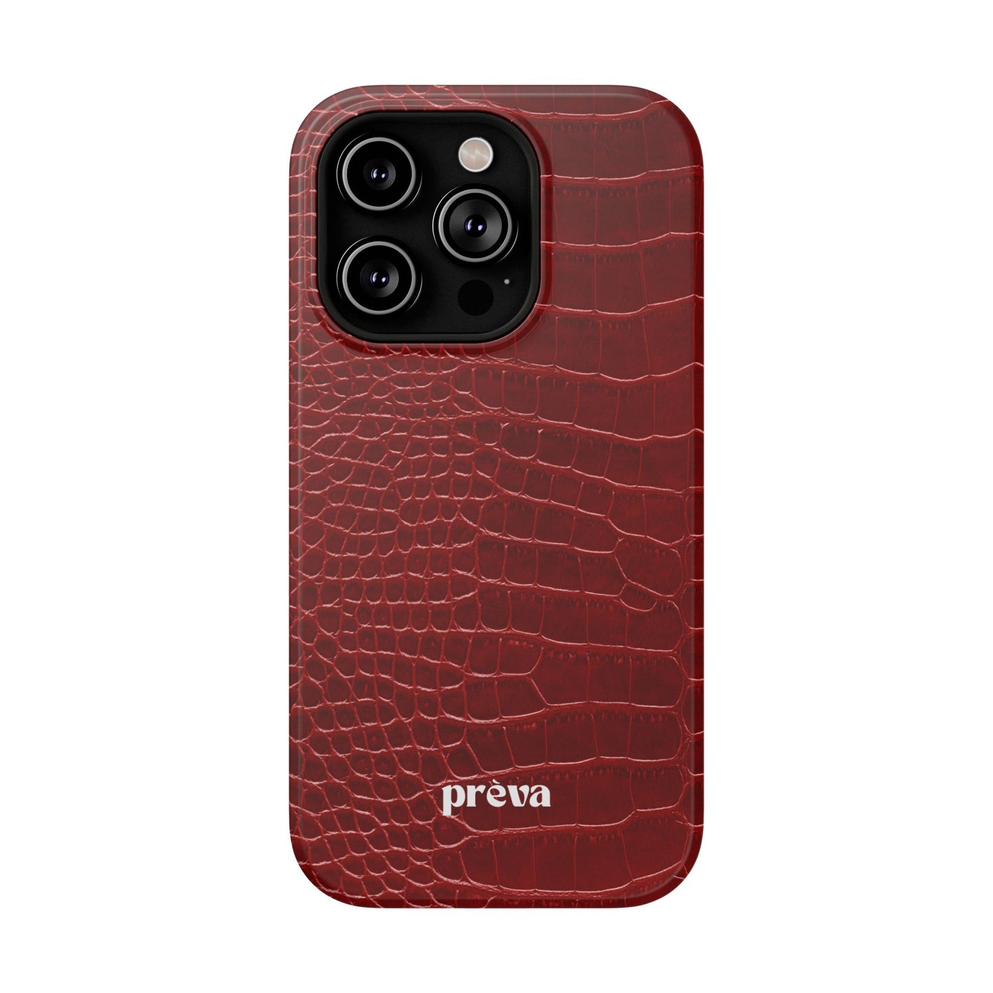Red Croc Phone Case