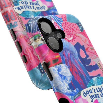 Vibrant Galaxy Collage Phone Case