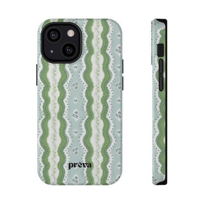 Green Waves Phone Case