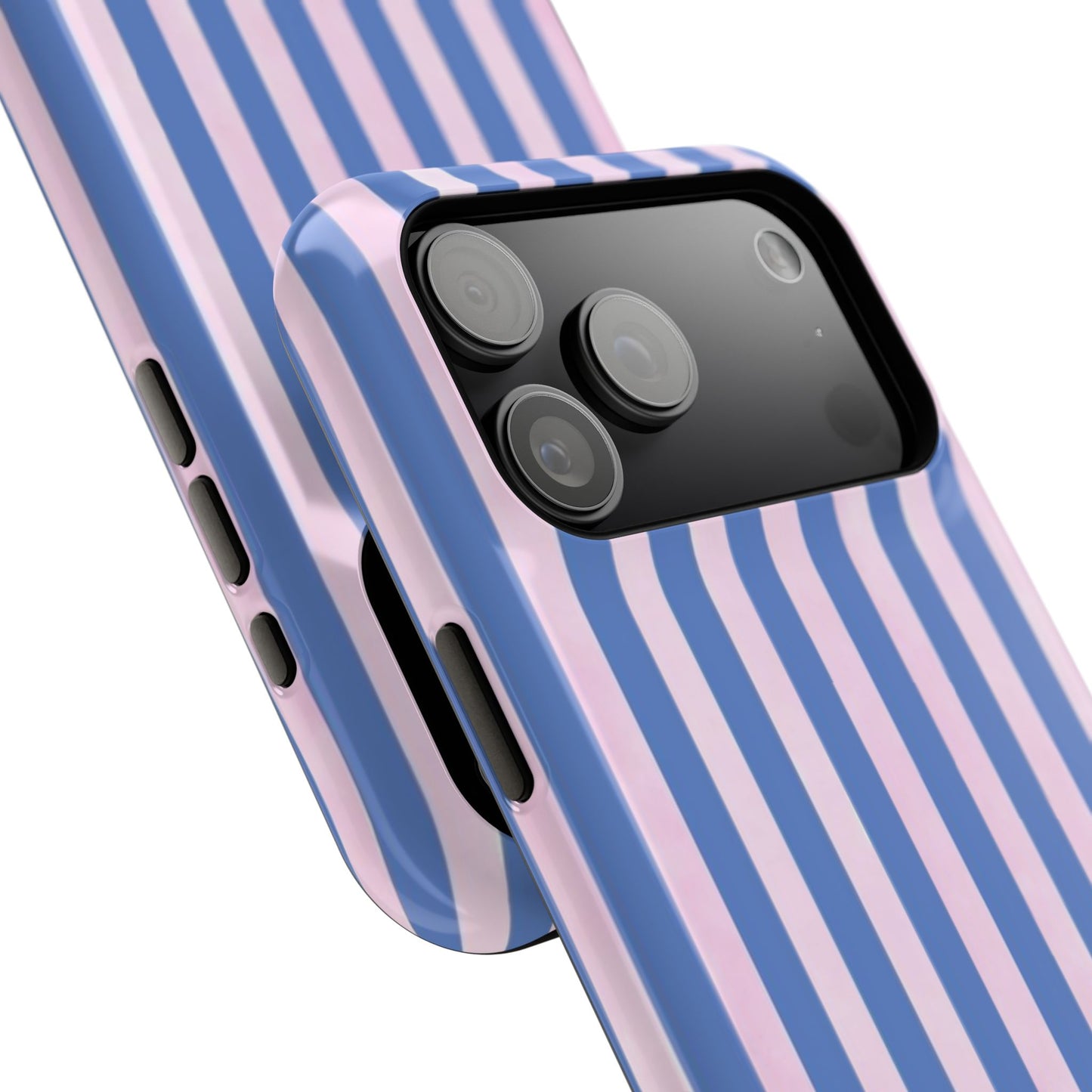 Striped Purple and Pink Phone Case