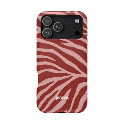 Red Zebra Phone Case