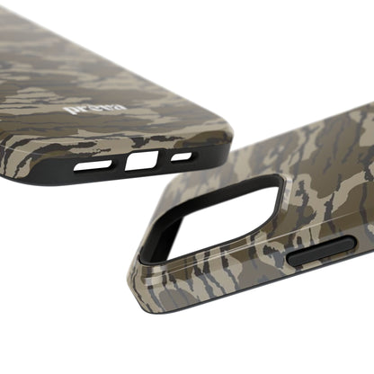 Camo Impact-Resistant Phone Case — Military Green Rugged Protection