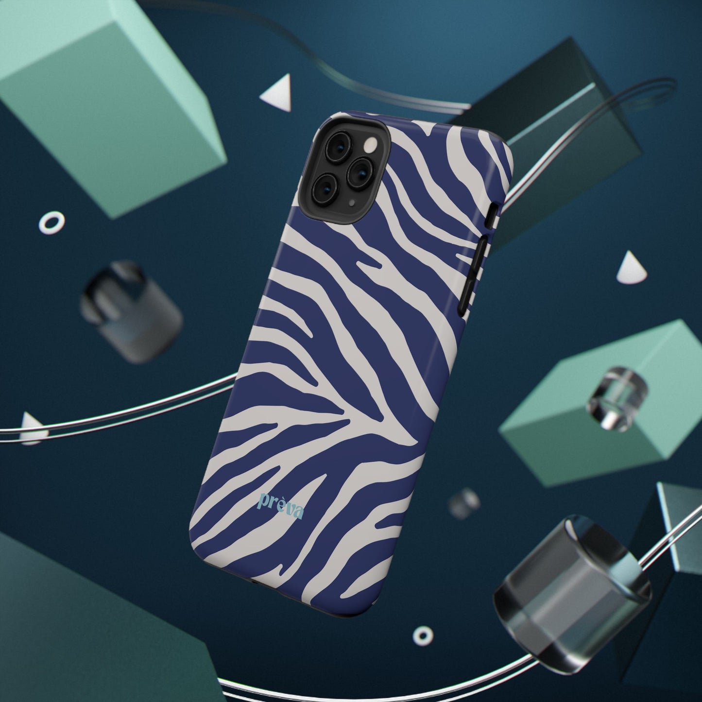 Blue Zebra Phone Case