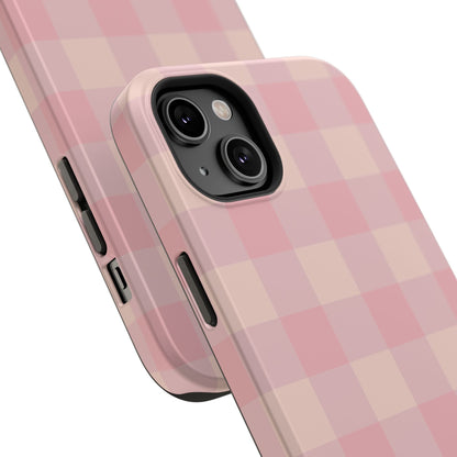 Pink Plaid Phone Case