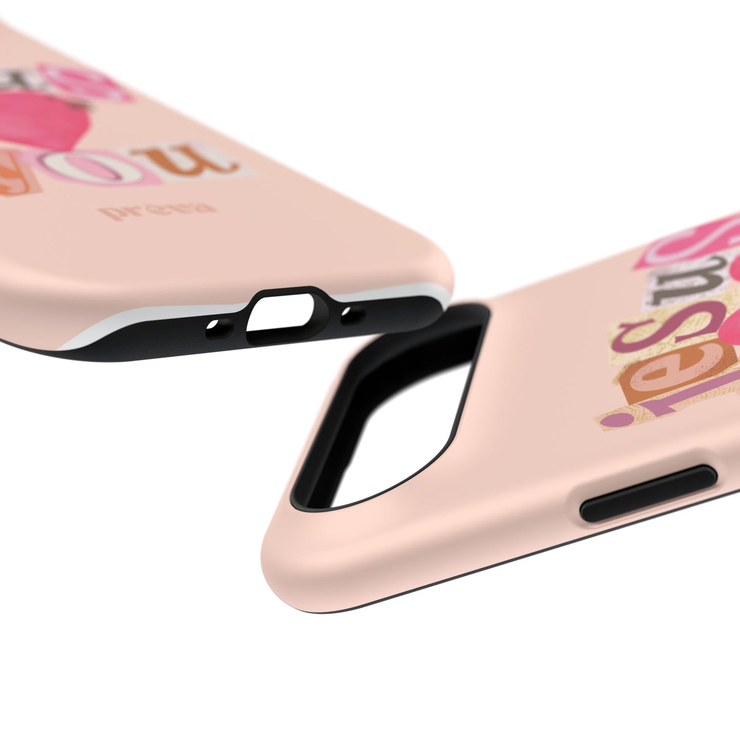 Pink Jesus Loves You Phone Case