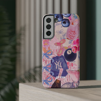 Retro 8 Ball Collage Phone Case