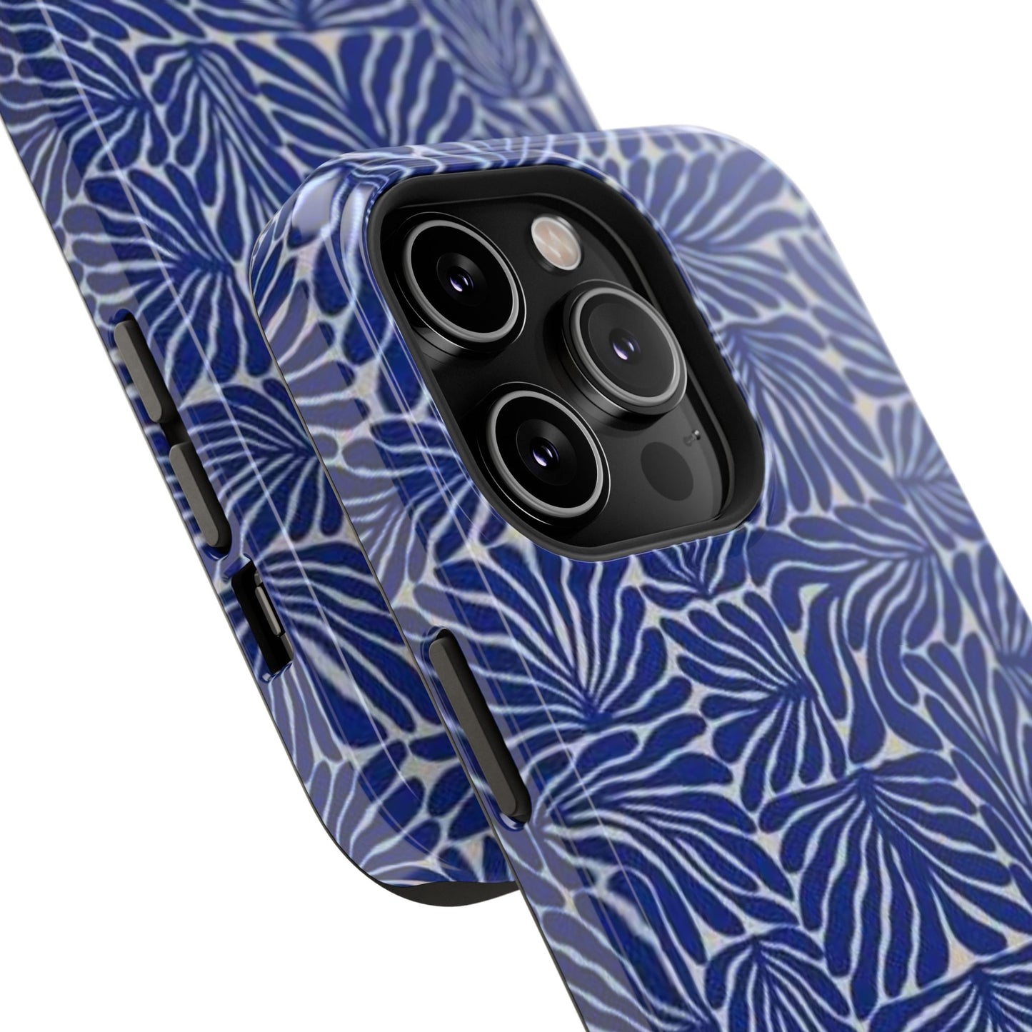 Blue Abstract Greek Phone Case