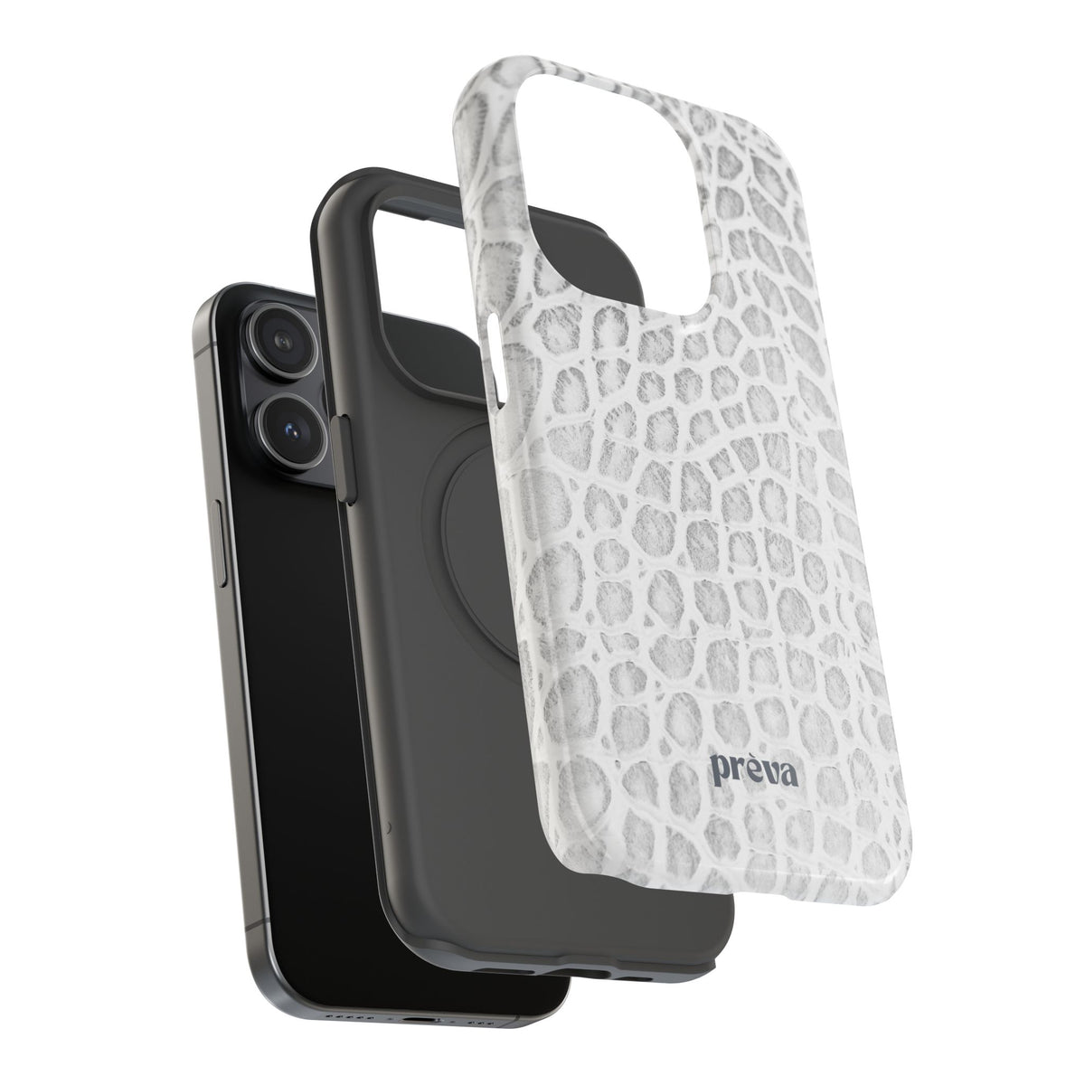 White Snake Phone Case