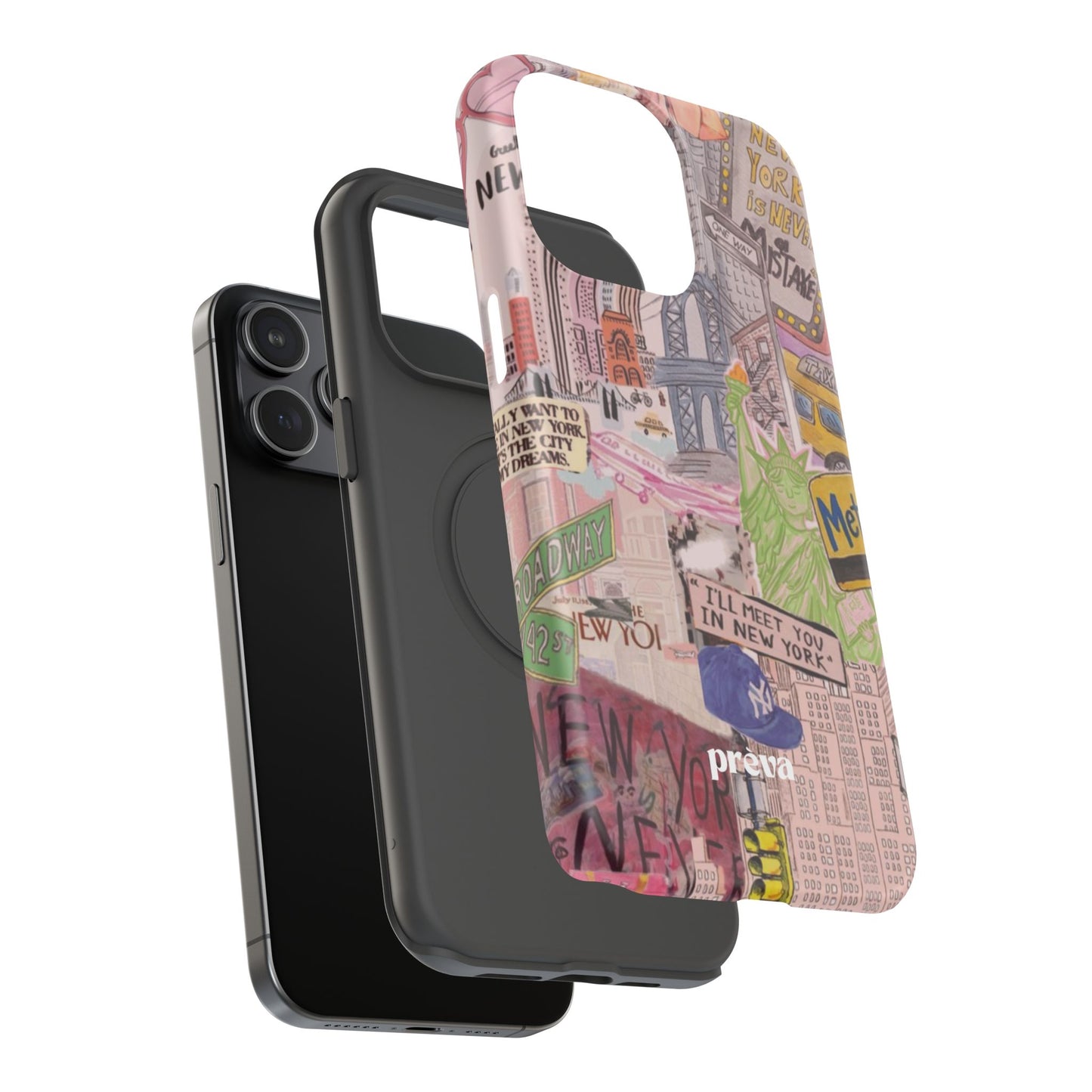 New York Collage Phone Case