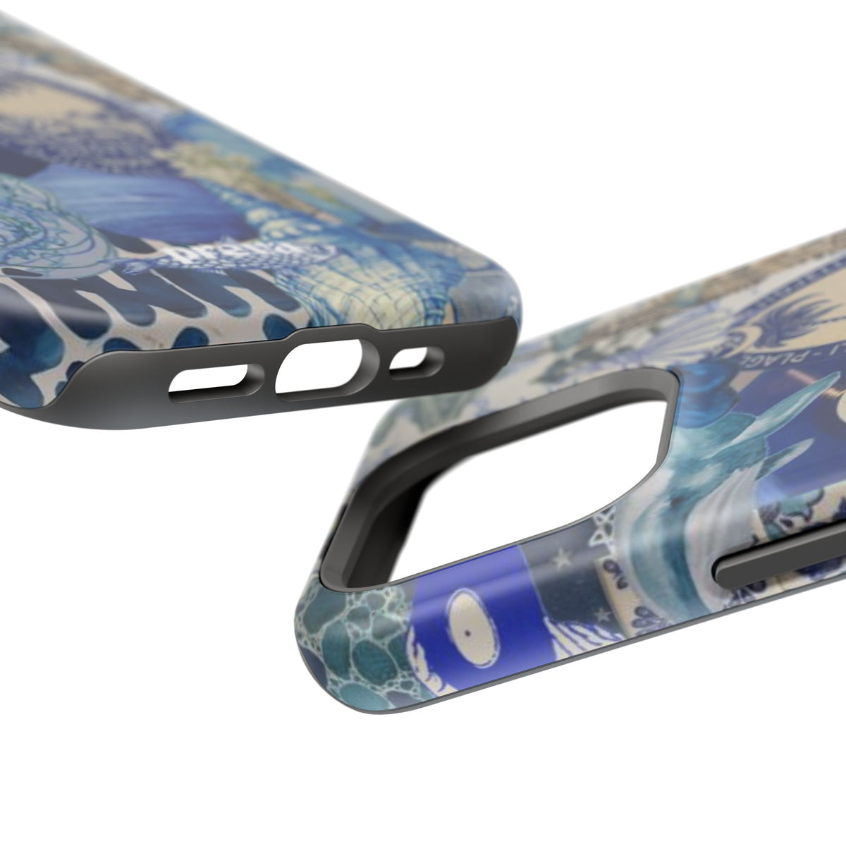 Blue Night Collage Phone Case