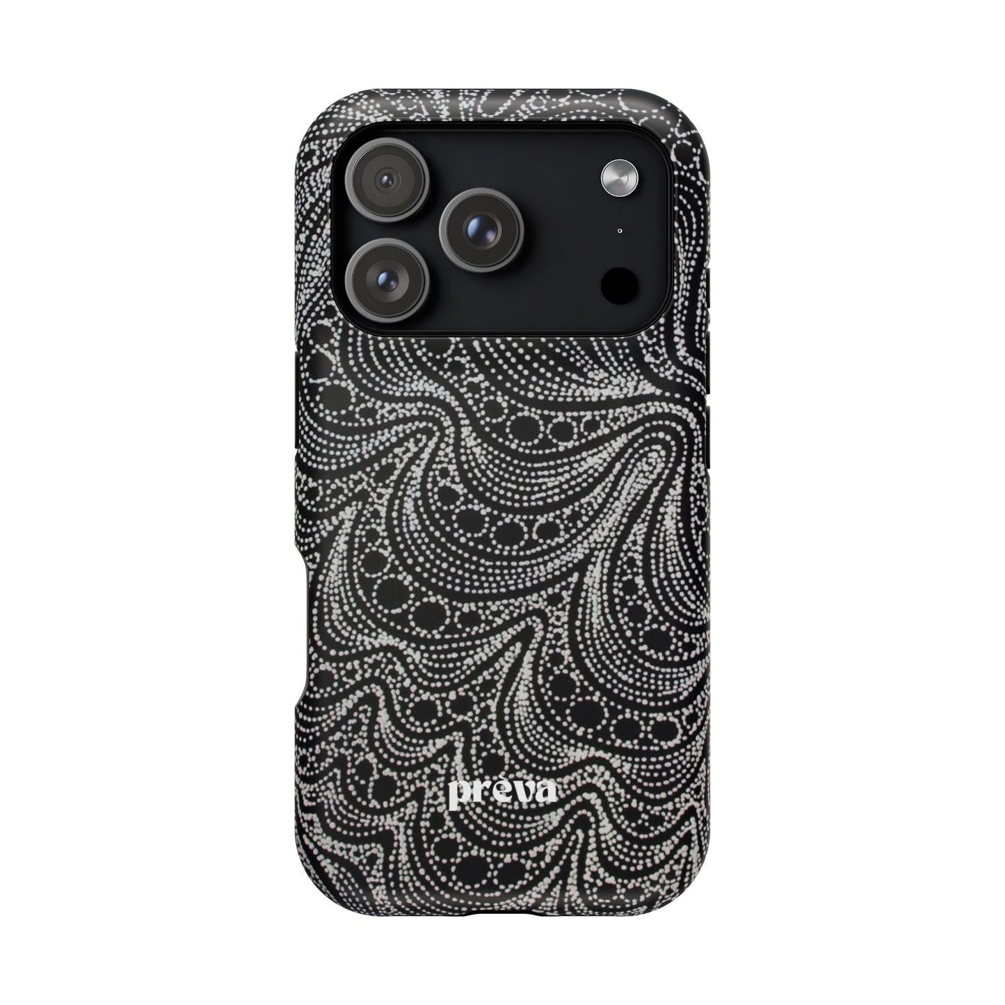 Abstract Midnight Lace Phone Case