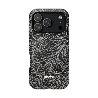 Abstract Midnight Lace Phone Case