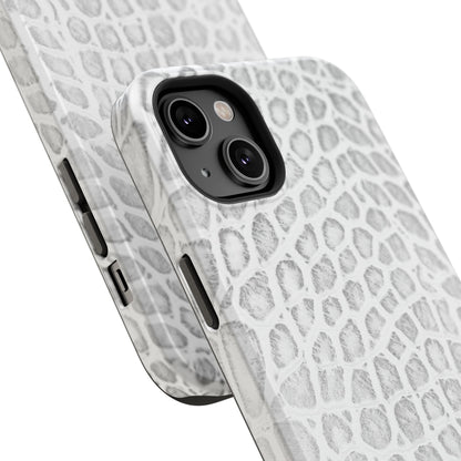 White Snake Phone Case