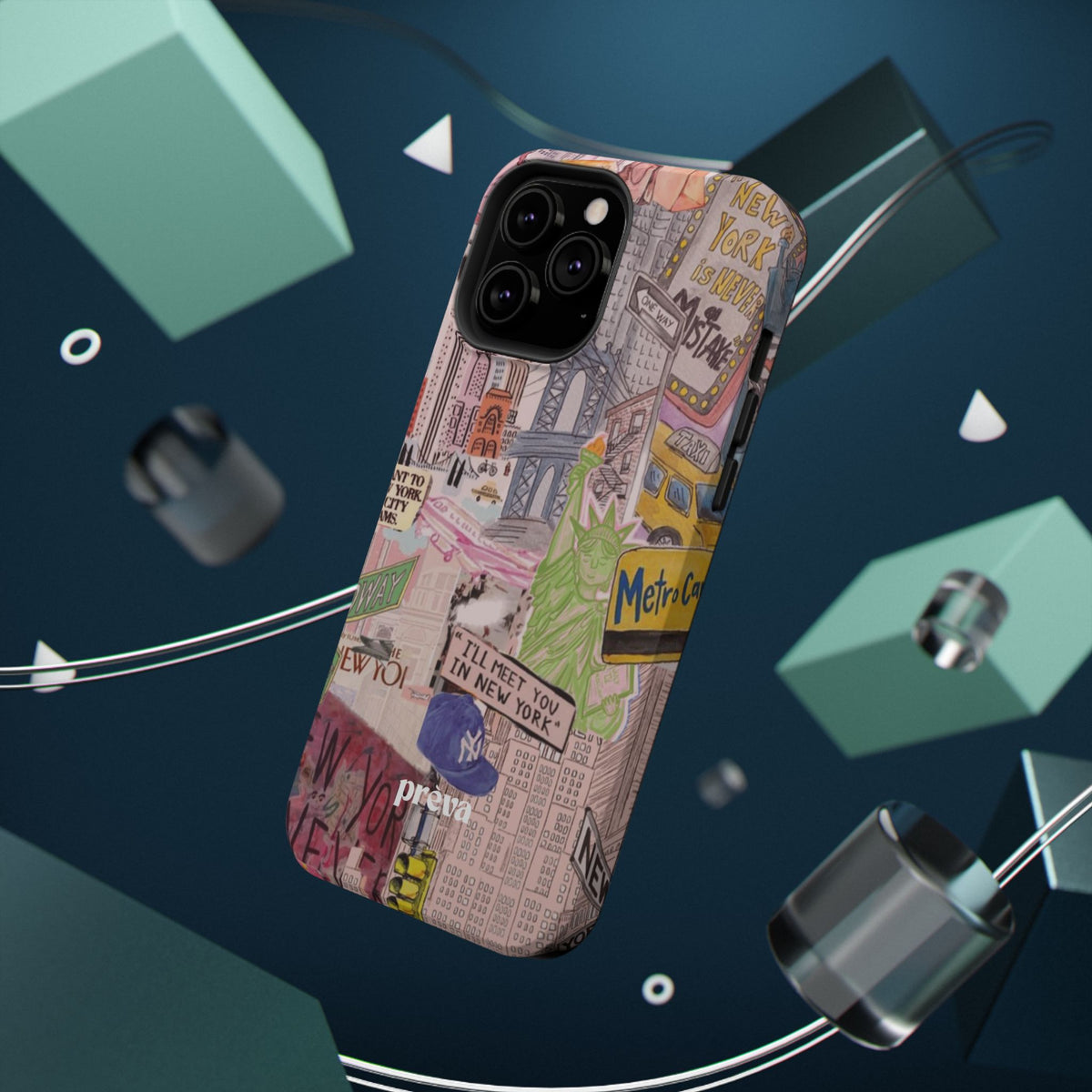 New York Collage Phone Case