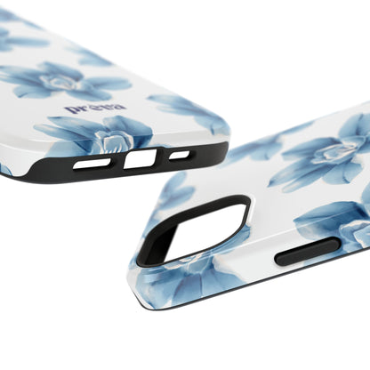 Blue Flowers Phone Case