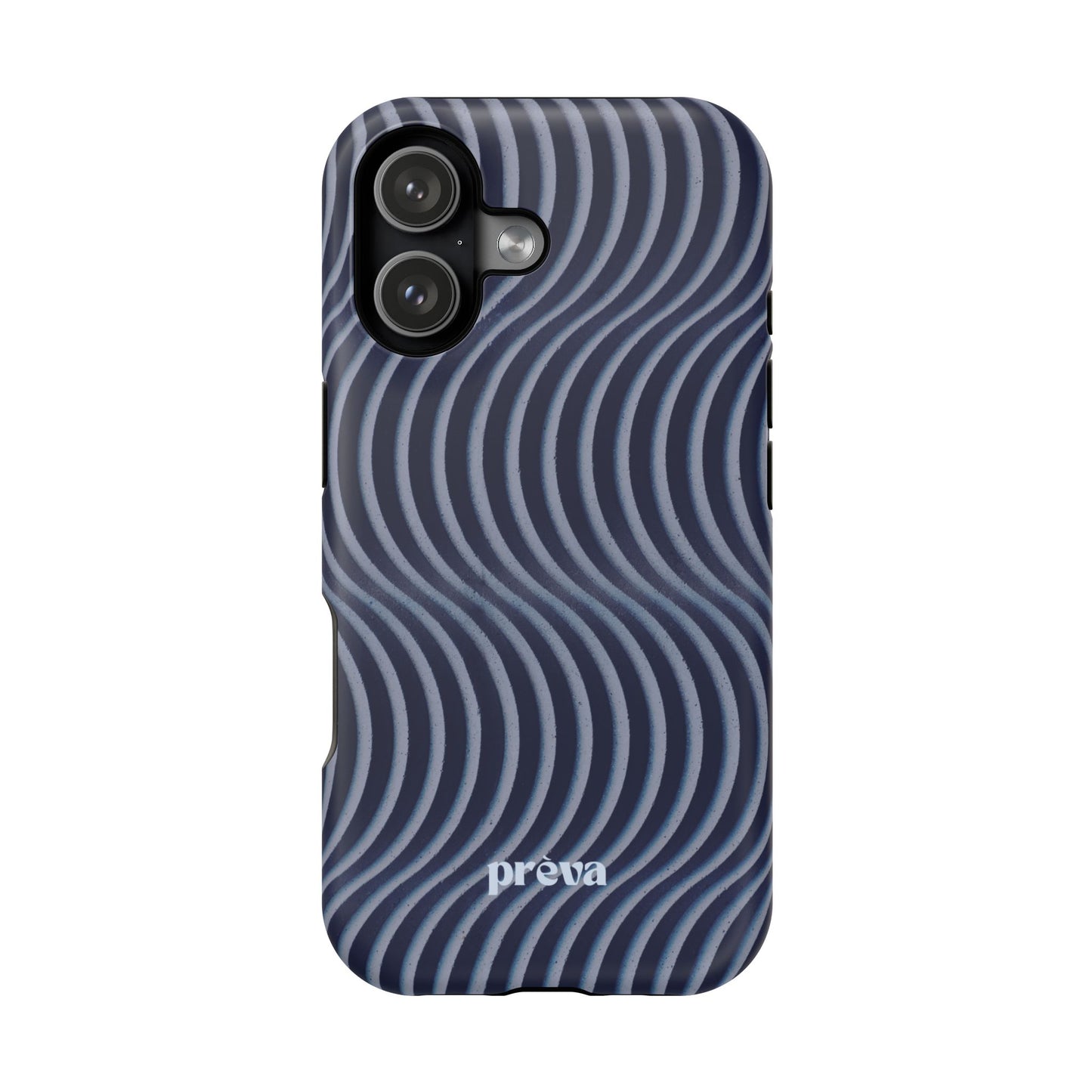 Wavy Navy Phone Case