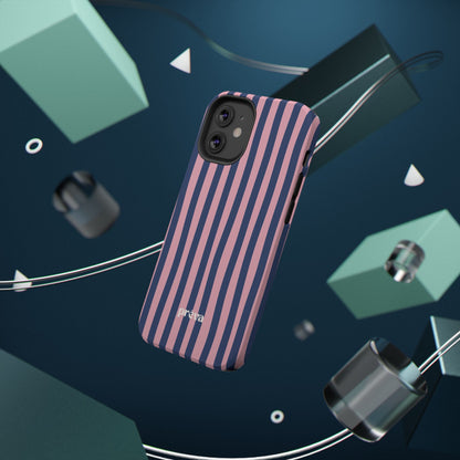 Blue and Pink Stripes Case