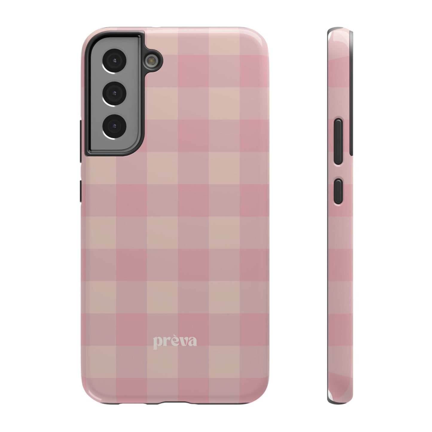 Pink Plaid Phone Case