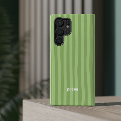Light Green Stripes Phone Case