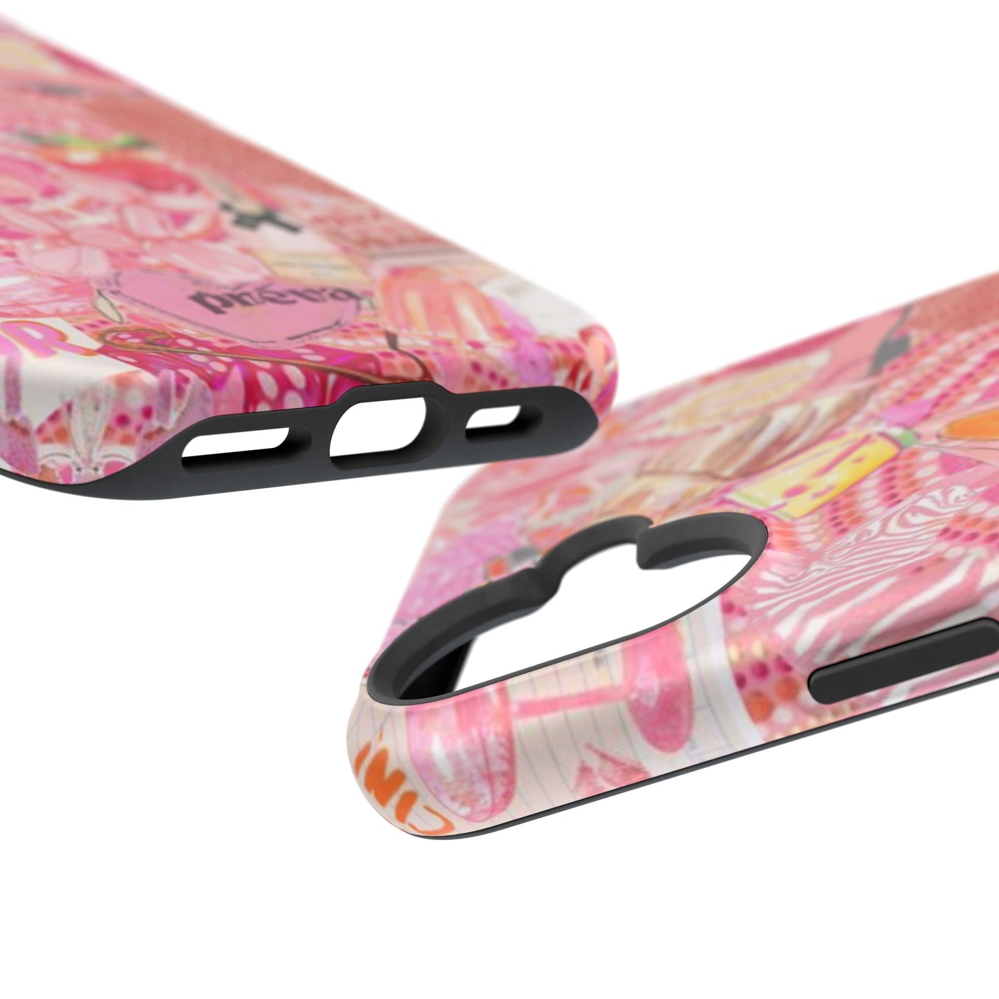 Pink Collage Phone Case