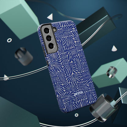 Blue Abstract Greek Phone Case
