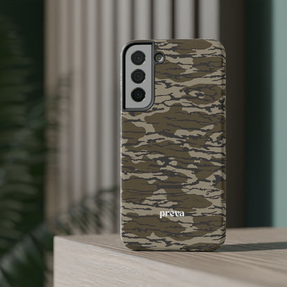 Camo Impact-Resistant Phone Case — Military Green Rugged Protection