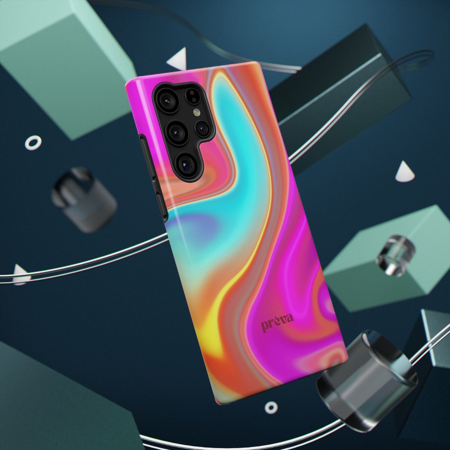 Iridescent Swirl Phone Case
